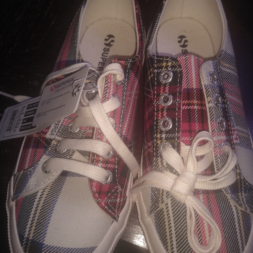 Nwt never been worn Italian Superga shoes